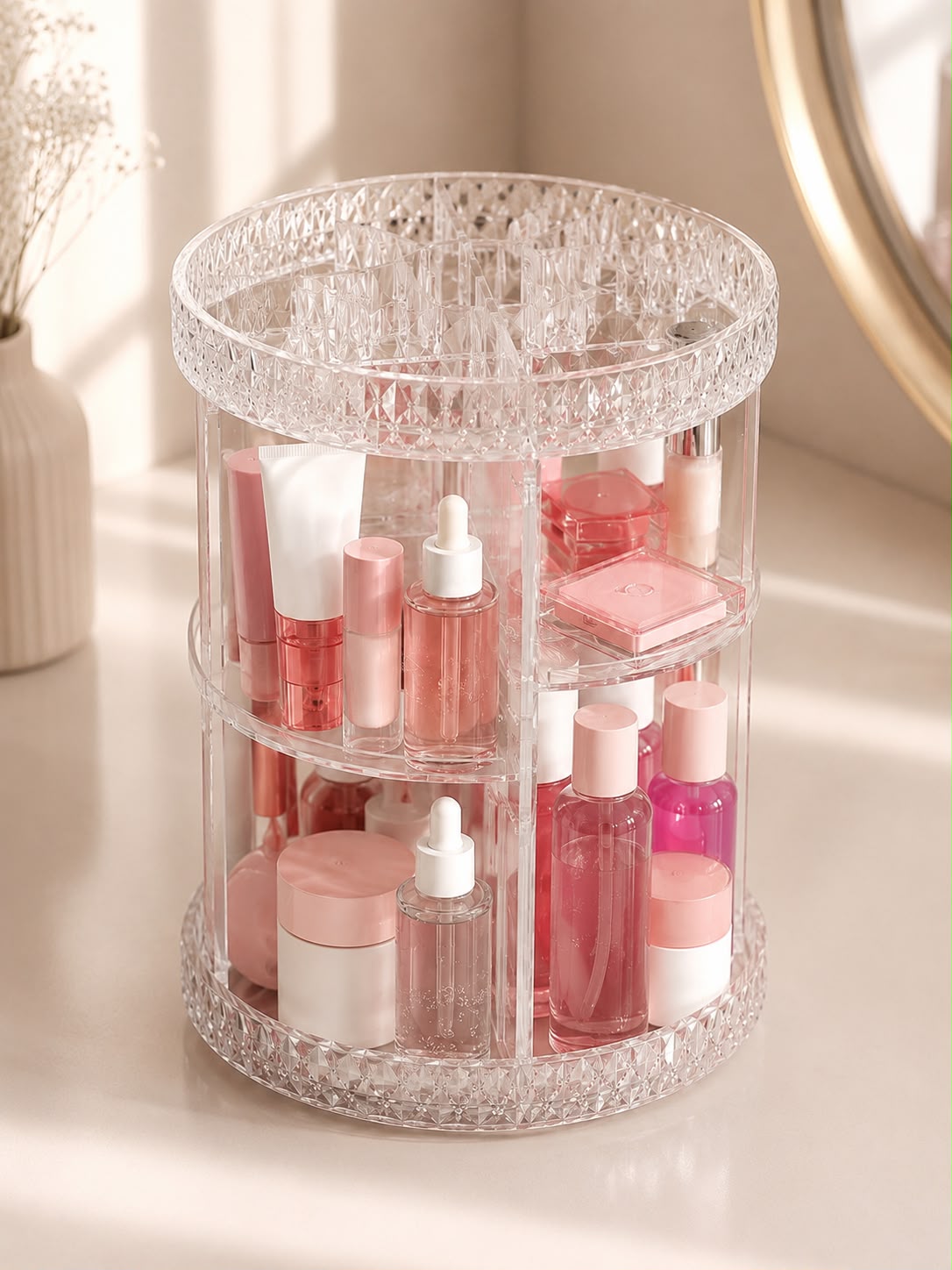 ORGANIZADOR DE MAQUILLAJE 360